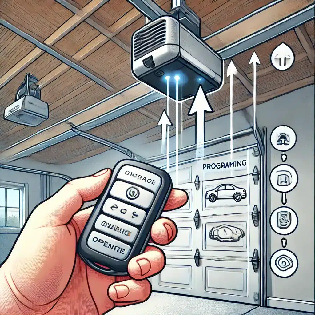 how to program garage door opener