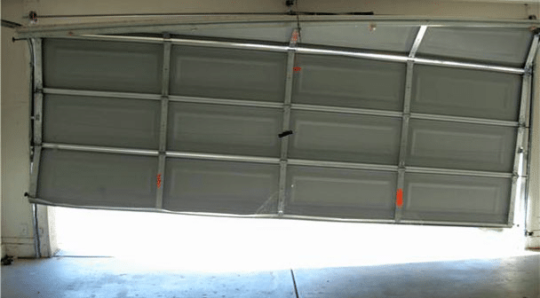 how to manually open a garage door - garage door broken